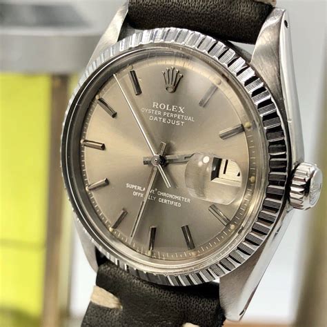 rolex datejust 1603 grey sigma dial|Rolex Datejust 36 1603 .